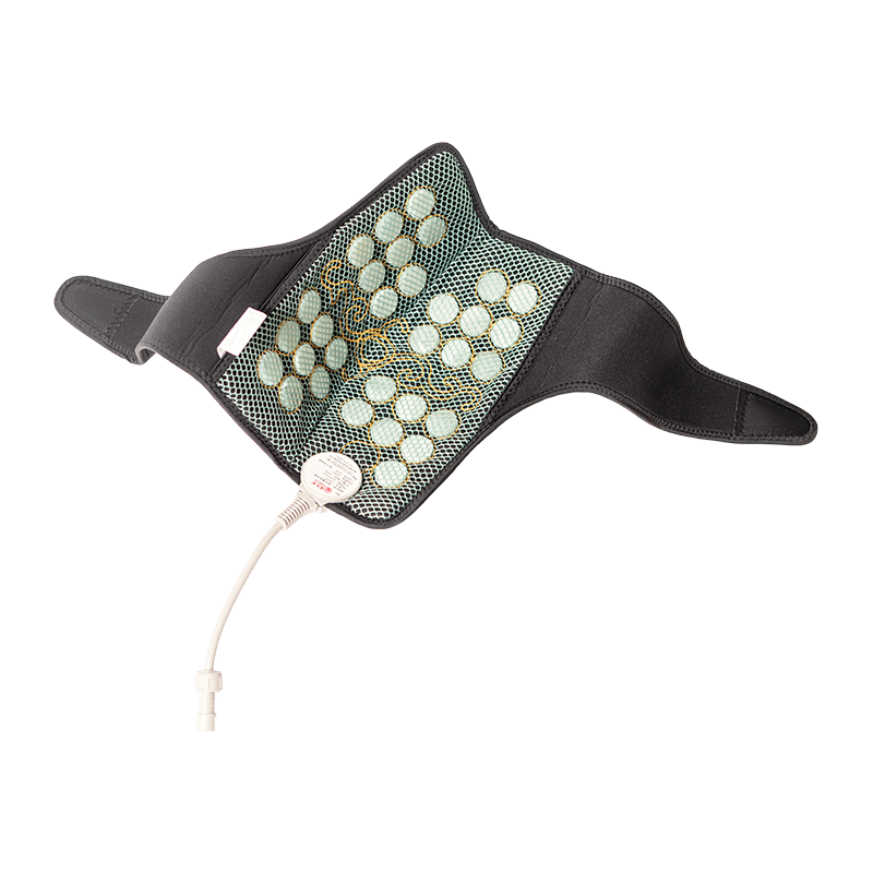Flexum genu felis Temperature Controllable Jade Calefaciens genu Pad
